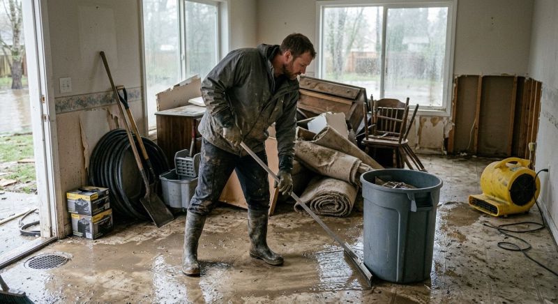 Flooded Floor Repair in Santa Rosa, CA