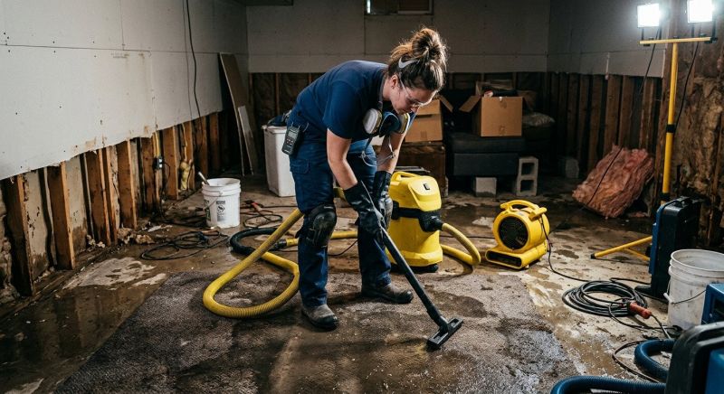 Water Damage Cleanup in Wilmington, NC