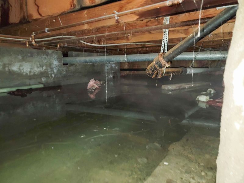 Crawlspace Water Cleanup in Santa Rosa, CA