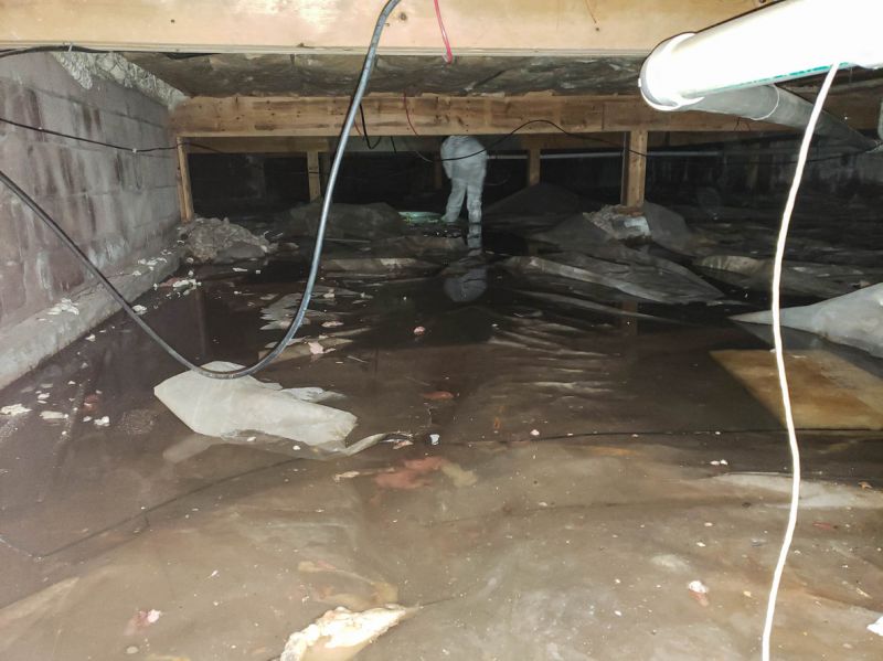 Crawlspace Water Restoration in Santa Rosa, CA