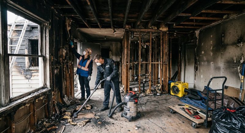 Residential Fire Restoration in Chandler, AZ
