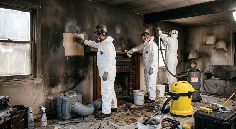 Soot Damage Repair in Chandler, AZ