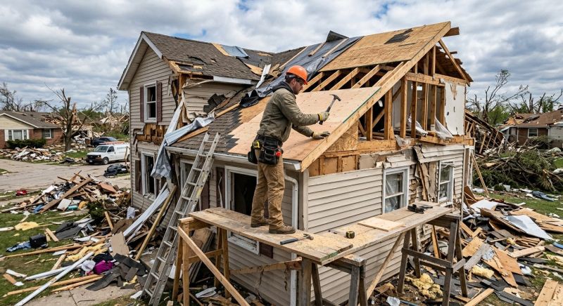 Tornado Damage Restoration in Overland Park, KS